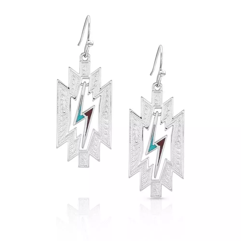 Montana Silversmiths Thunder Cloud Earrings