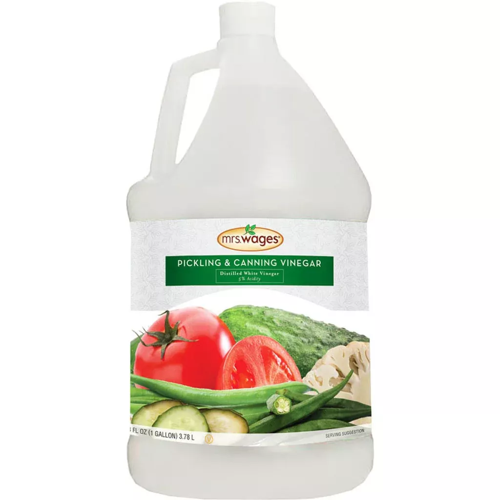 Mrs. Wages Pickling and Canning Distilled Vinegar 1 GAL