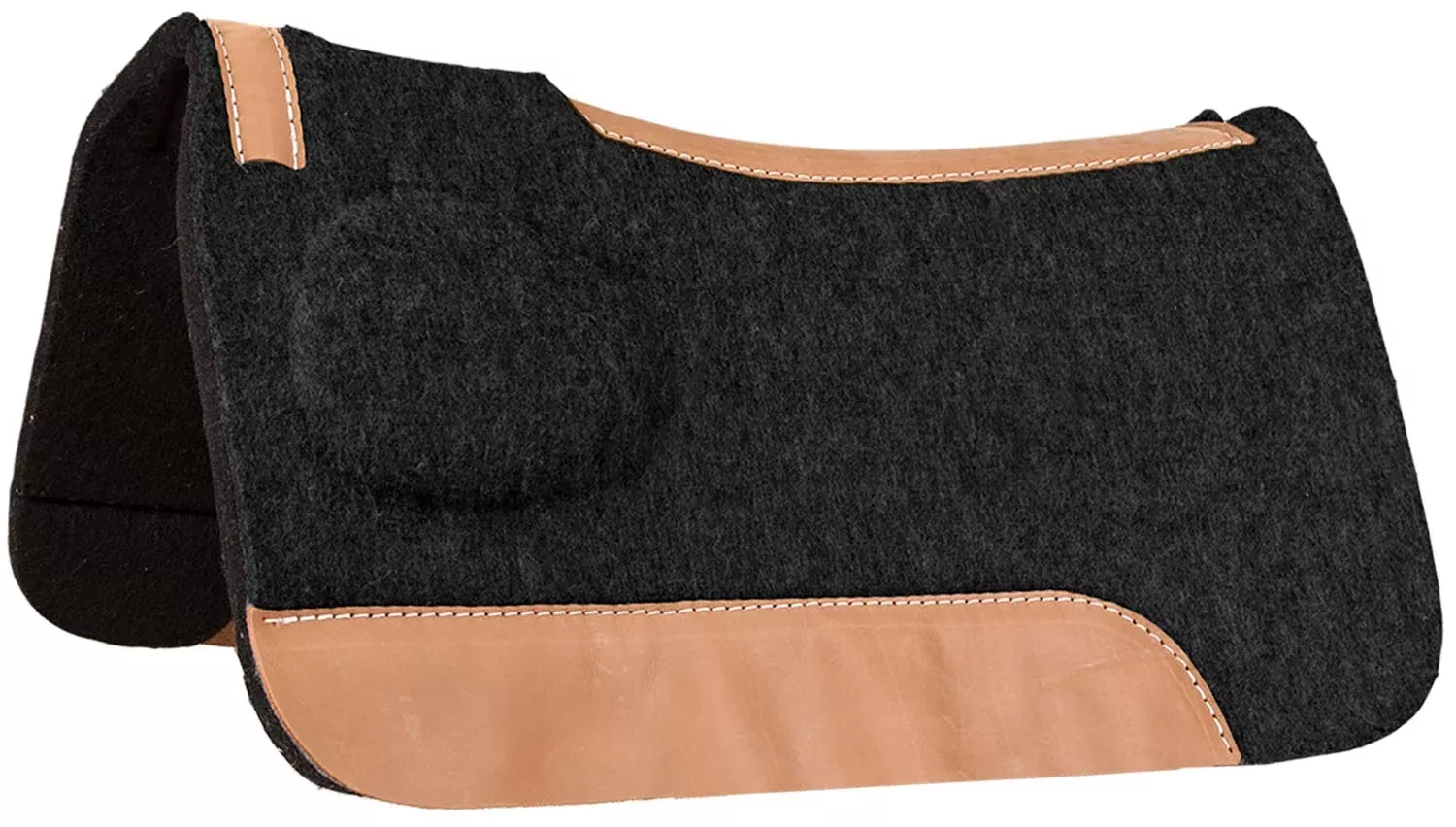 Mustang CorrectFit Contoured Barrel Saddle Pad