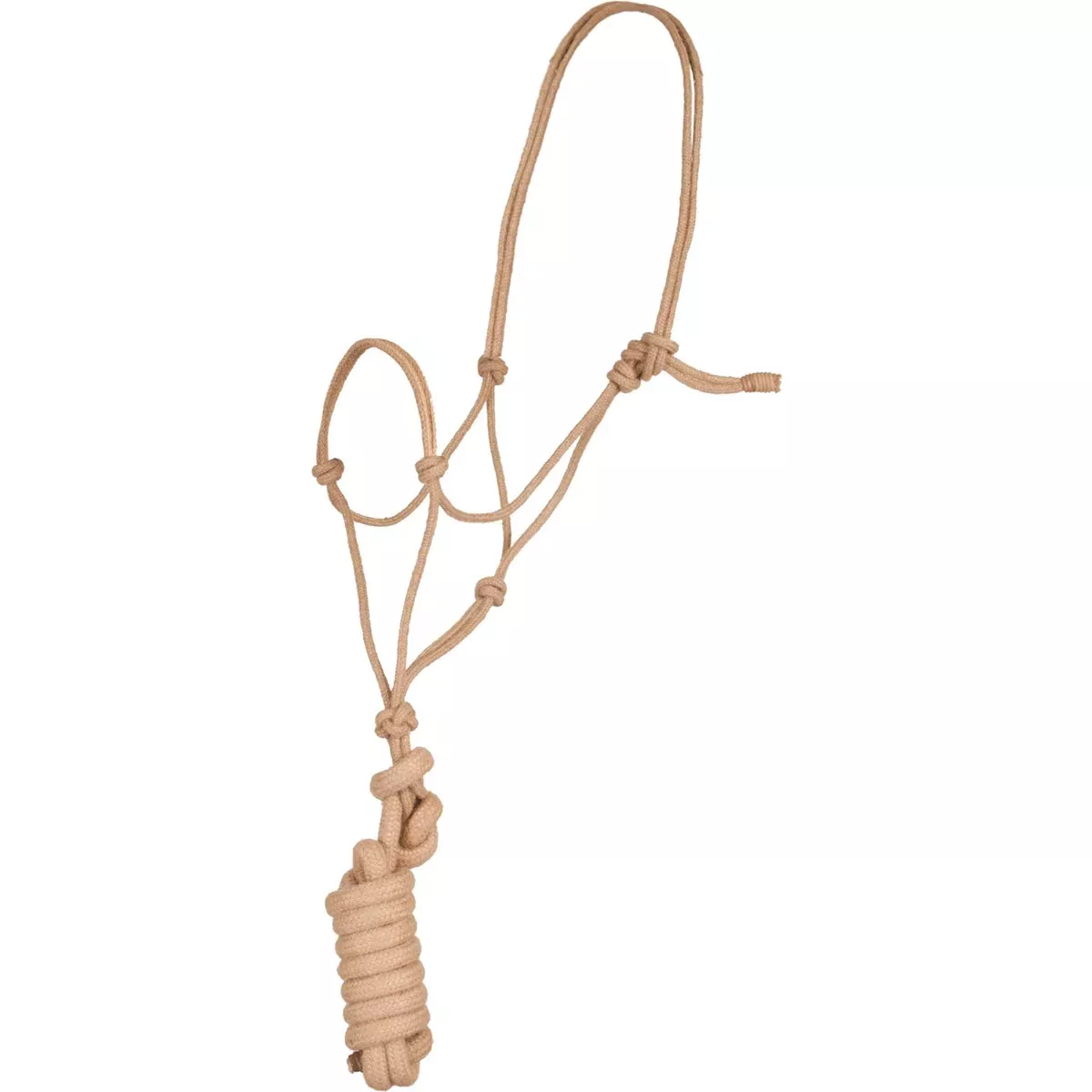 Mustang Jute Rope Halter w/9' Lead