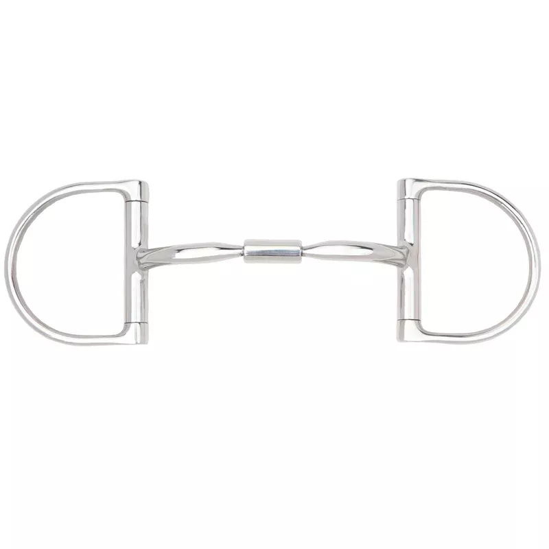 Myler 3 3/8" Medium Dee with Comfort Snaffle Wide Barrel MB 02 Bit