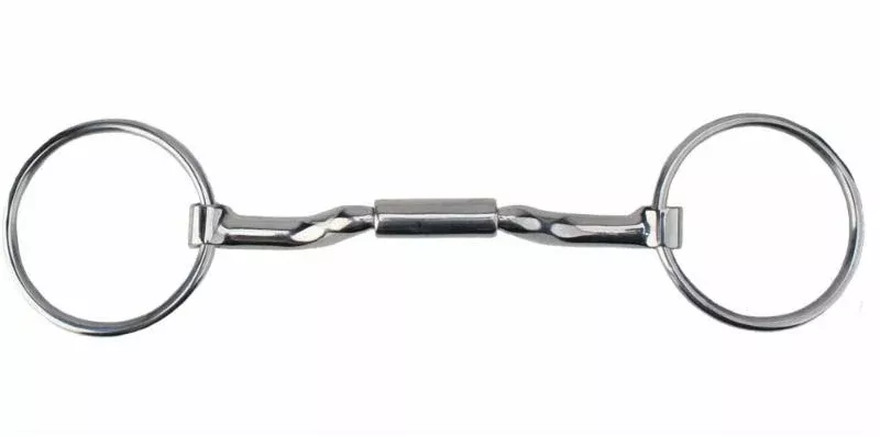 Myler Bridoon Forward Tilted Port Copper Inlay (Mb36)