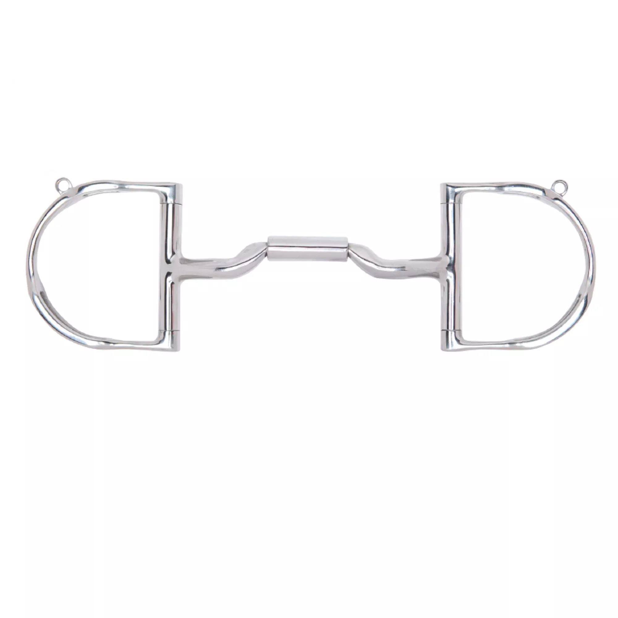 Myler Level 2-3 Medium English Mullen Low Port Barrel Dee With Hooks