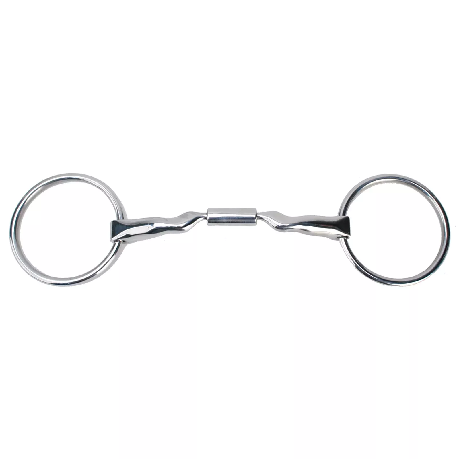 Myler Level 2 Low Port Wide Barrel Loose Ring Comfort Snaffle Bit - 14mm