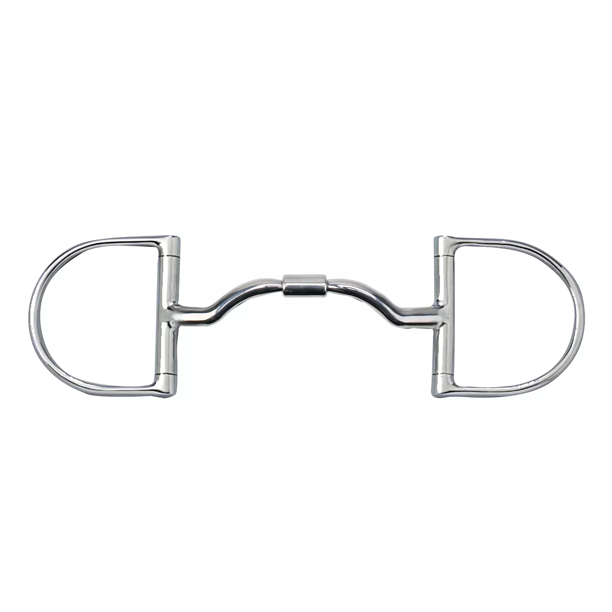 Myler Level 2 Medium English Dee Wide Ported Barrel Snaffle with o Hooks