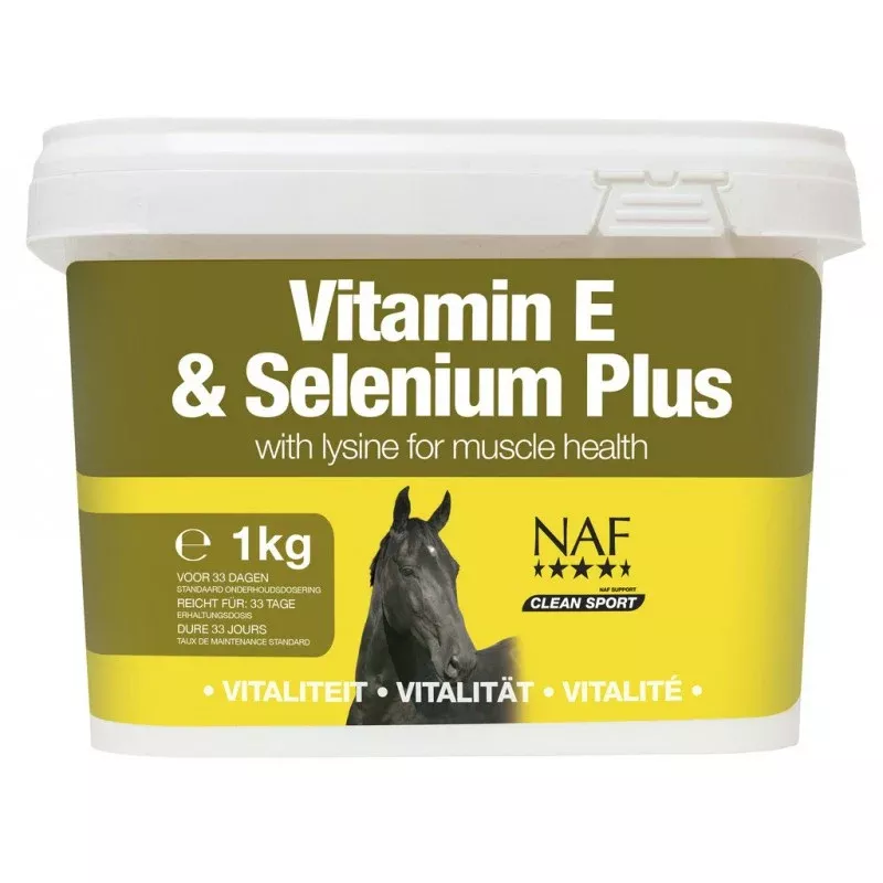 NAF "VITAMINE E & SELENIUM PLUS" COMPLEMENTARY FEED