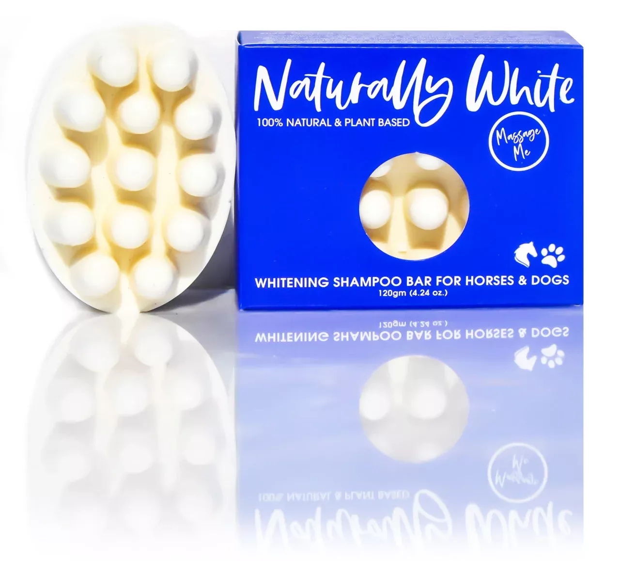 Naturally White - Whitening Shampoo Bar for Horses & Dogs
