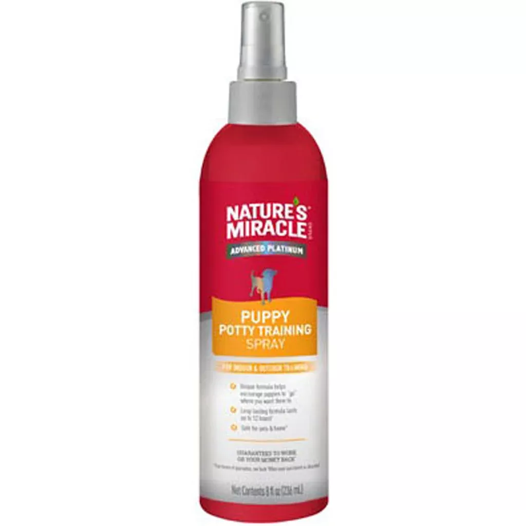 Nature's Miracle Advanced Platinum Puppy Potty Training Spray, 16 oz