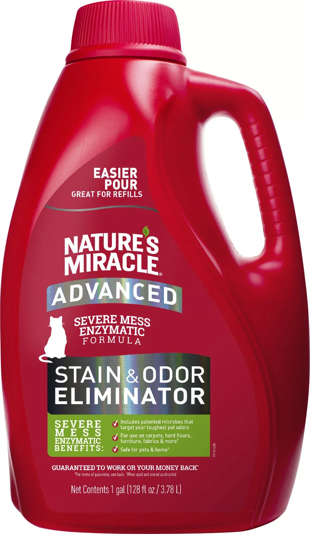 Nature's Miracle Advanced Stain & Odor Remover for Cats 1 gal