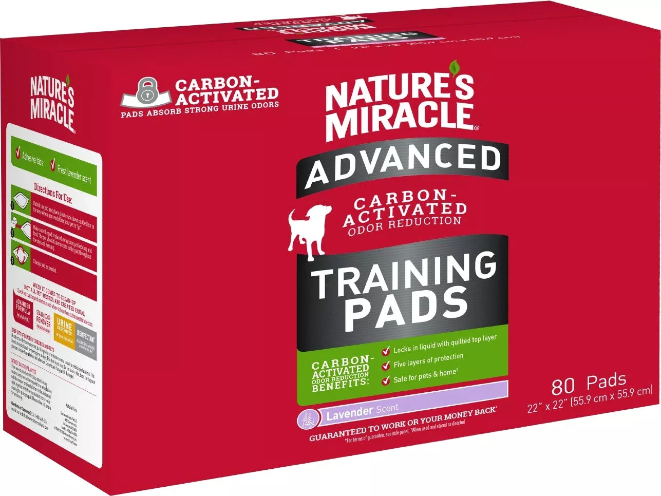Nature's Miracle Advanced Training Pads, 80 ct