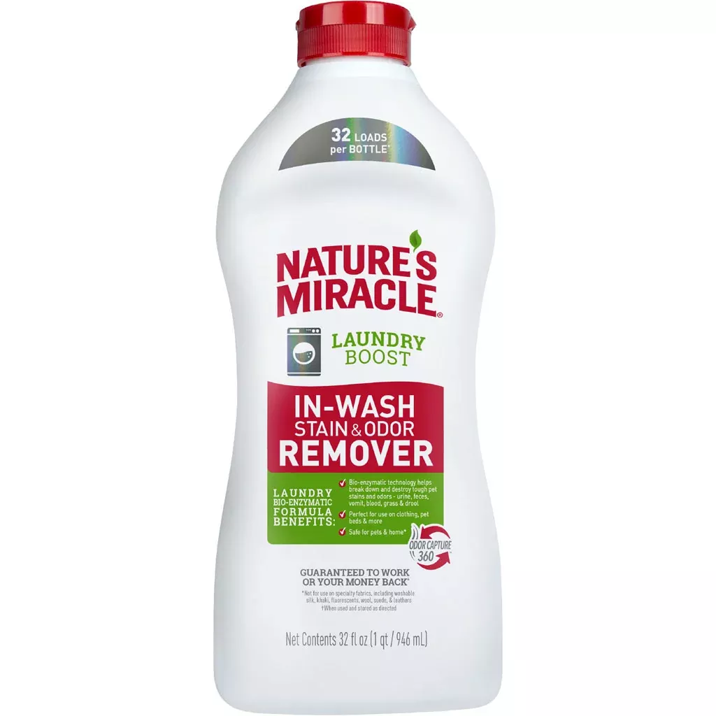 Nature's Miracle Laundry Boost In-Wash 32 oz