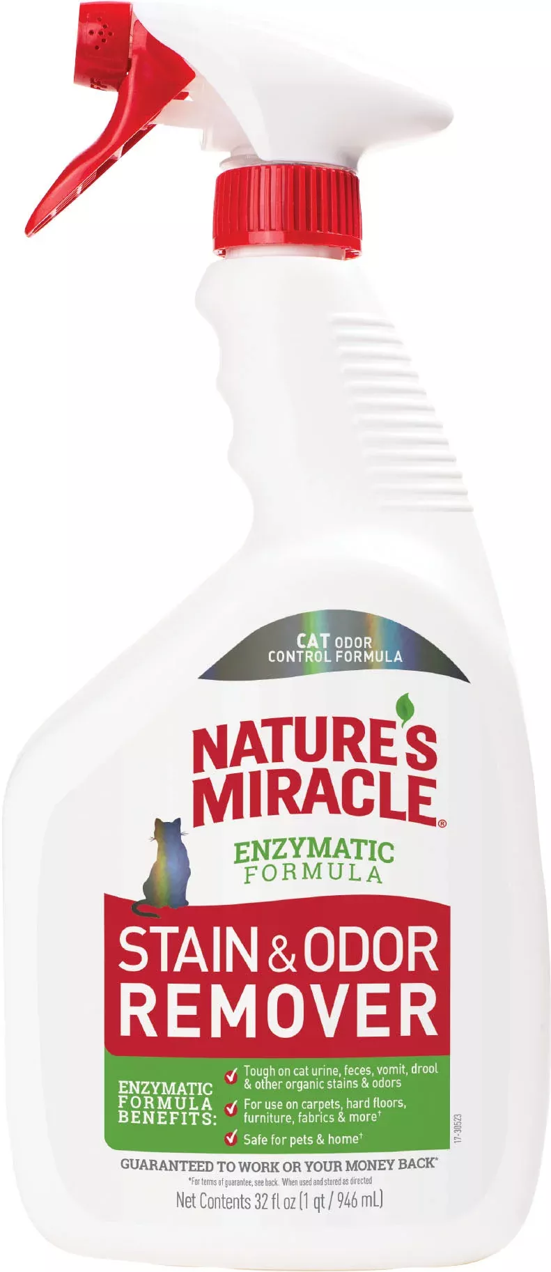 Nature's Miracle Stain & Odor Remover Spray Cats 32 OZ
