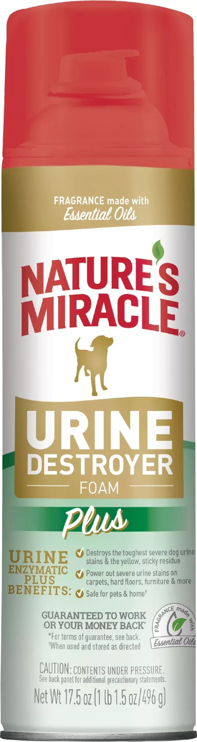 Nature's Miracle Urine Destroyer Plus for Dogs 17.5 oz