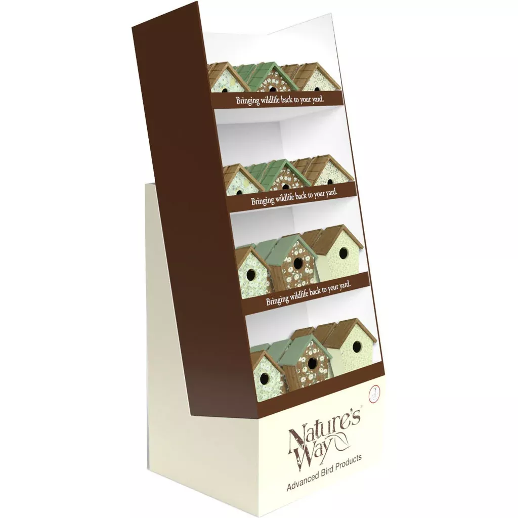 Nature's Way Decorative Bird Houses 48-Piece Display
