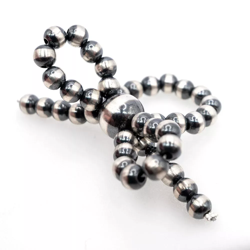 Navajo Pearl Bow Ring