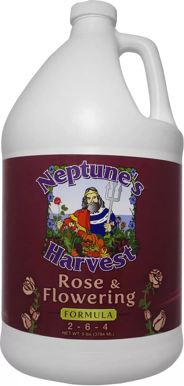 Neptune's Harvest Rose & Flower Fertilizer 2-6-6, 1 gal