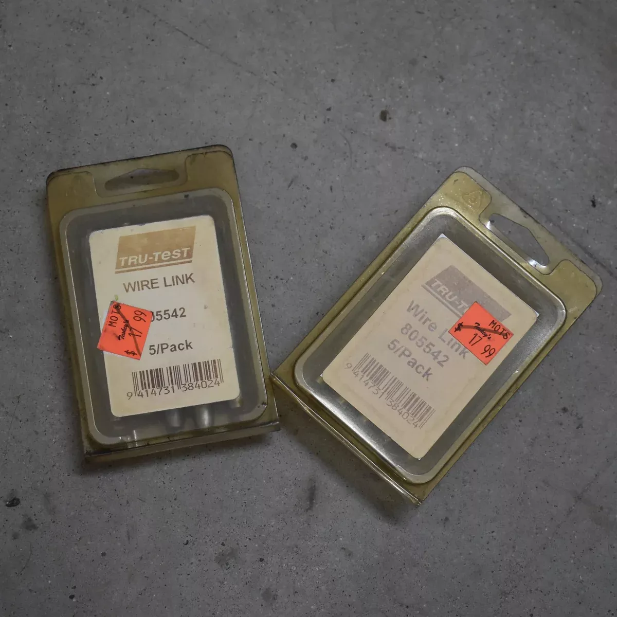 NEW Discontinued Patriot Tru-Test Wire Link 5pk Bundle Of 2