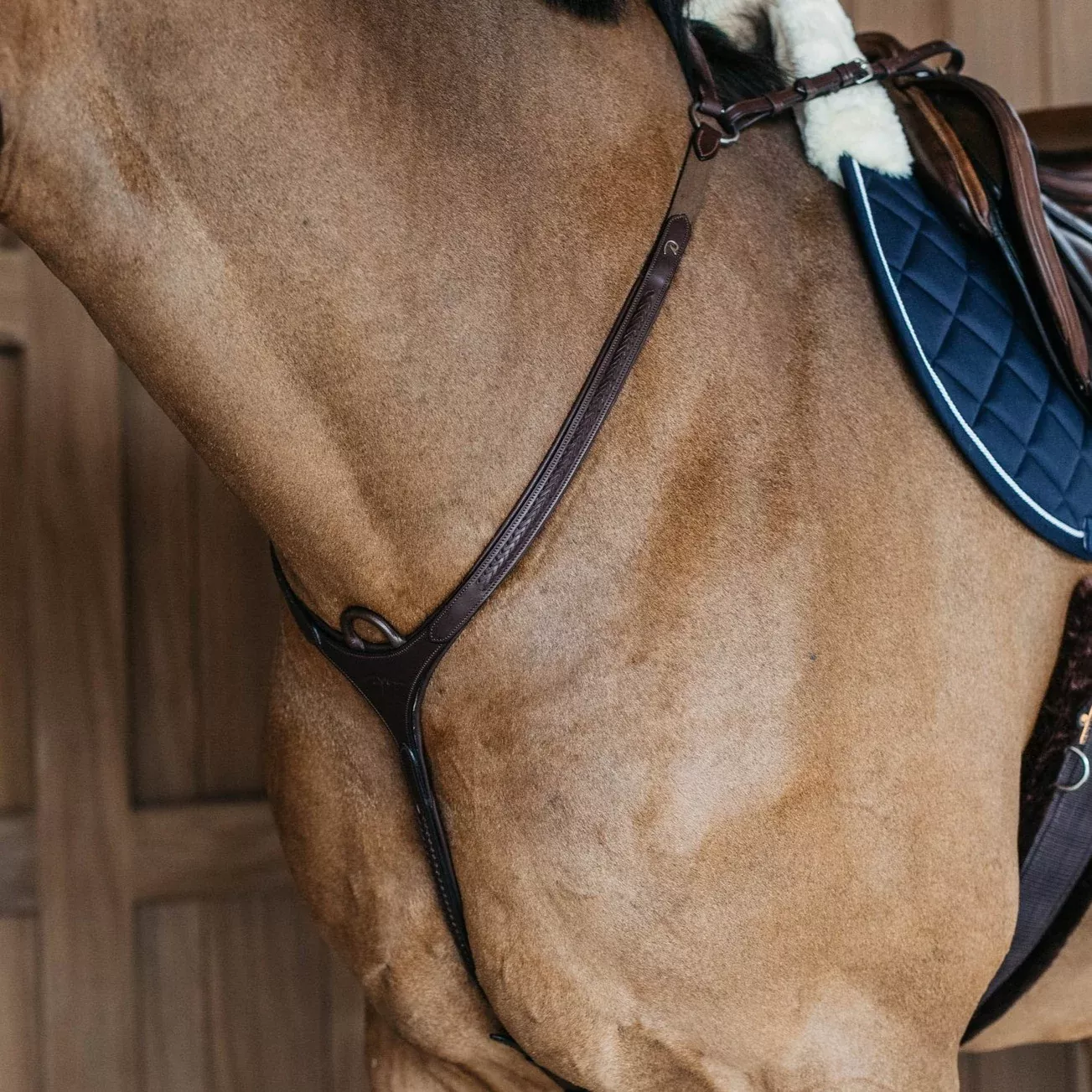 New English Plaited Bridge Breastplate