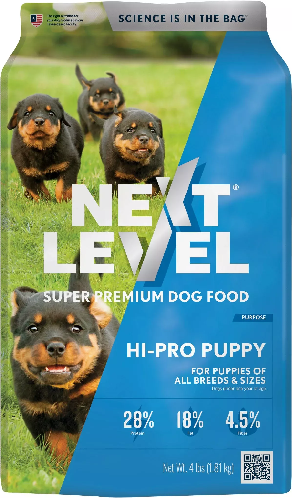 Next Level Hi-Pro Puppy Food 4 lb