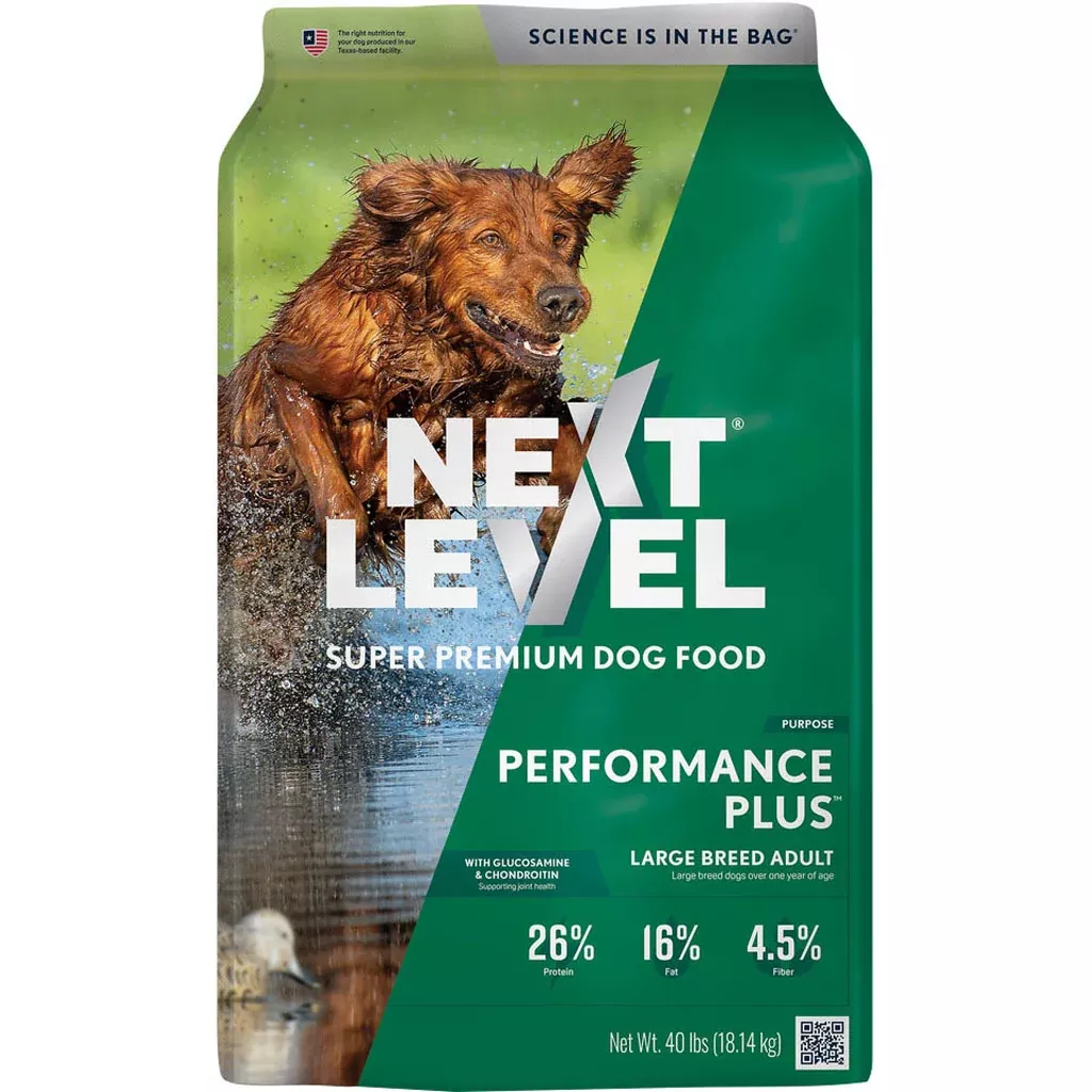 Next Level Performance Plus Dog Food 40 lb