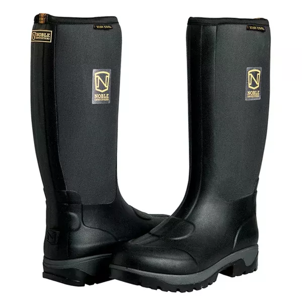 Noble Outfitters Muds Stay Cool Men's High Boot Neoprene Lined Black Size 13