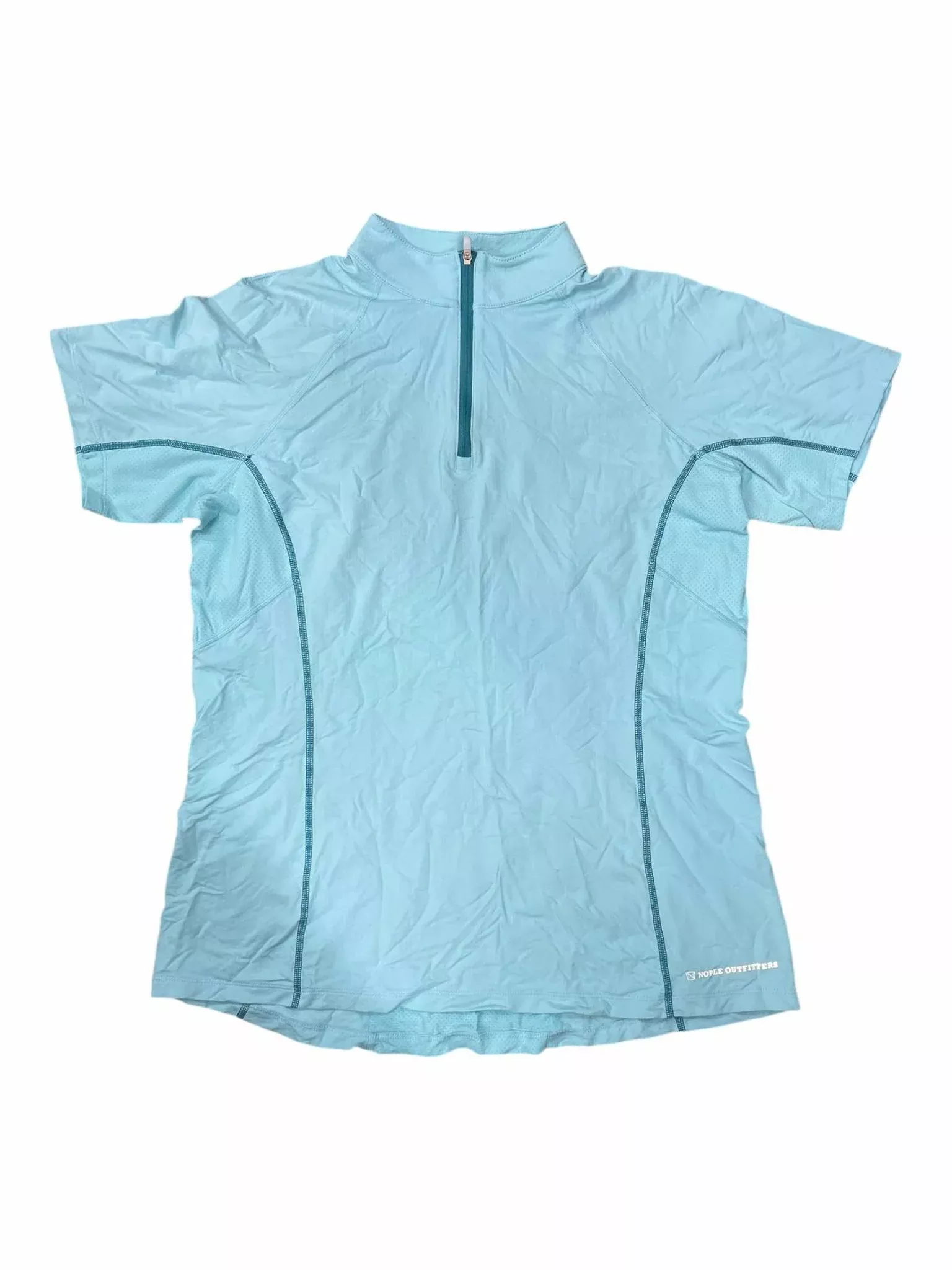Noble Outfitters SS 1/4 Zip - Blue - XL - USED