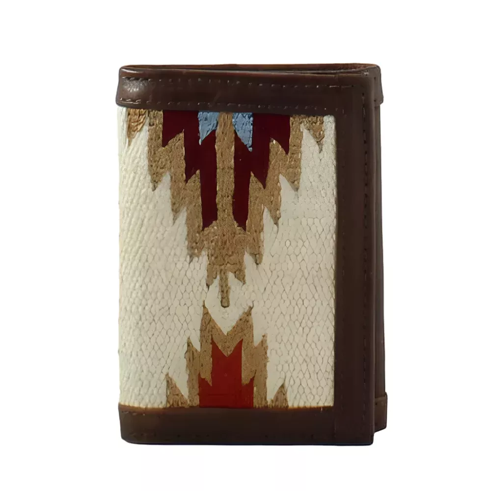 Nocona Aztec Rug Trifold Wallet