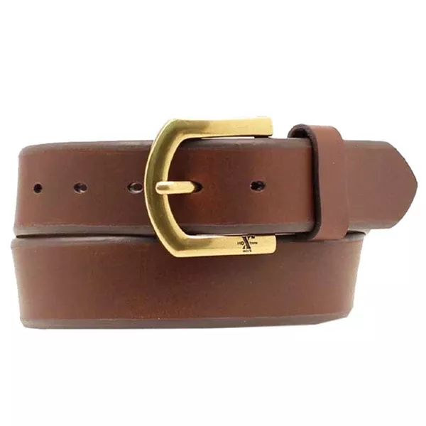Nocona Belt Co. Men's Work Brown Beveled, 58'