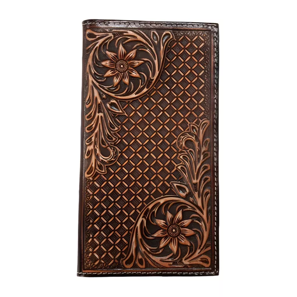 Nocona Floral Corners Rodeo Wallet
