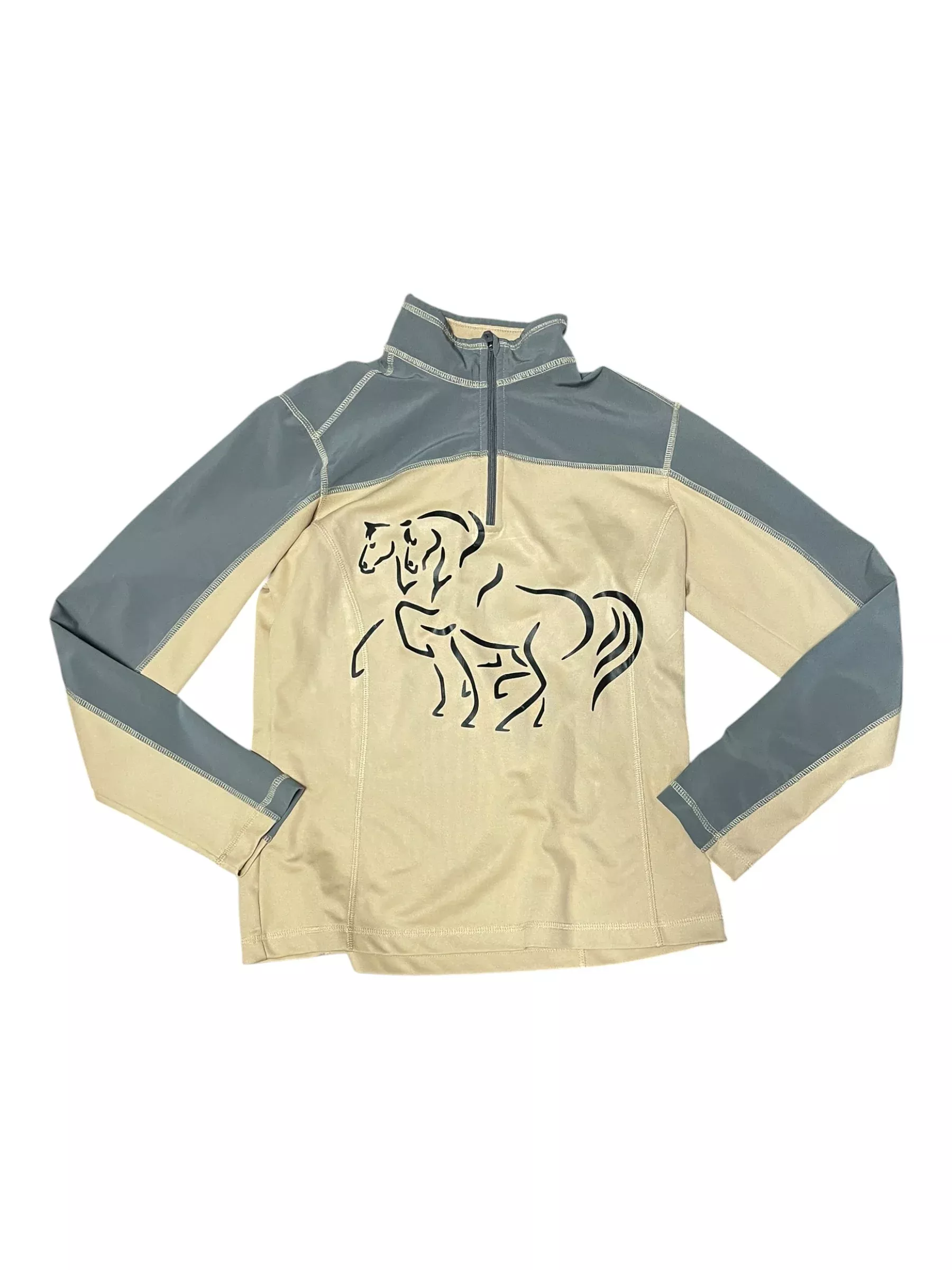 North End Base Layer - Gray/Cream - S - USED