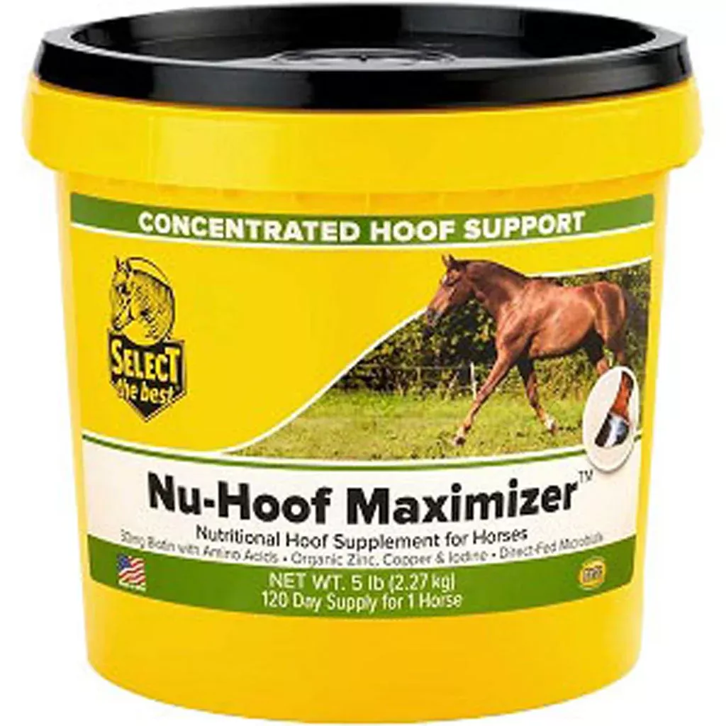 Nu-hoof Maximizer Hoof Support 5 lb-120 Day