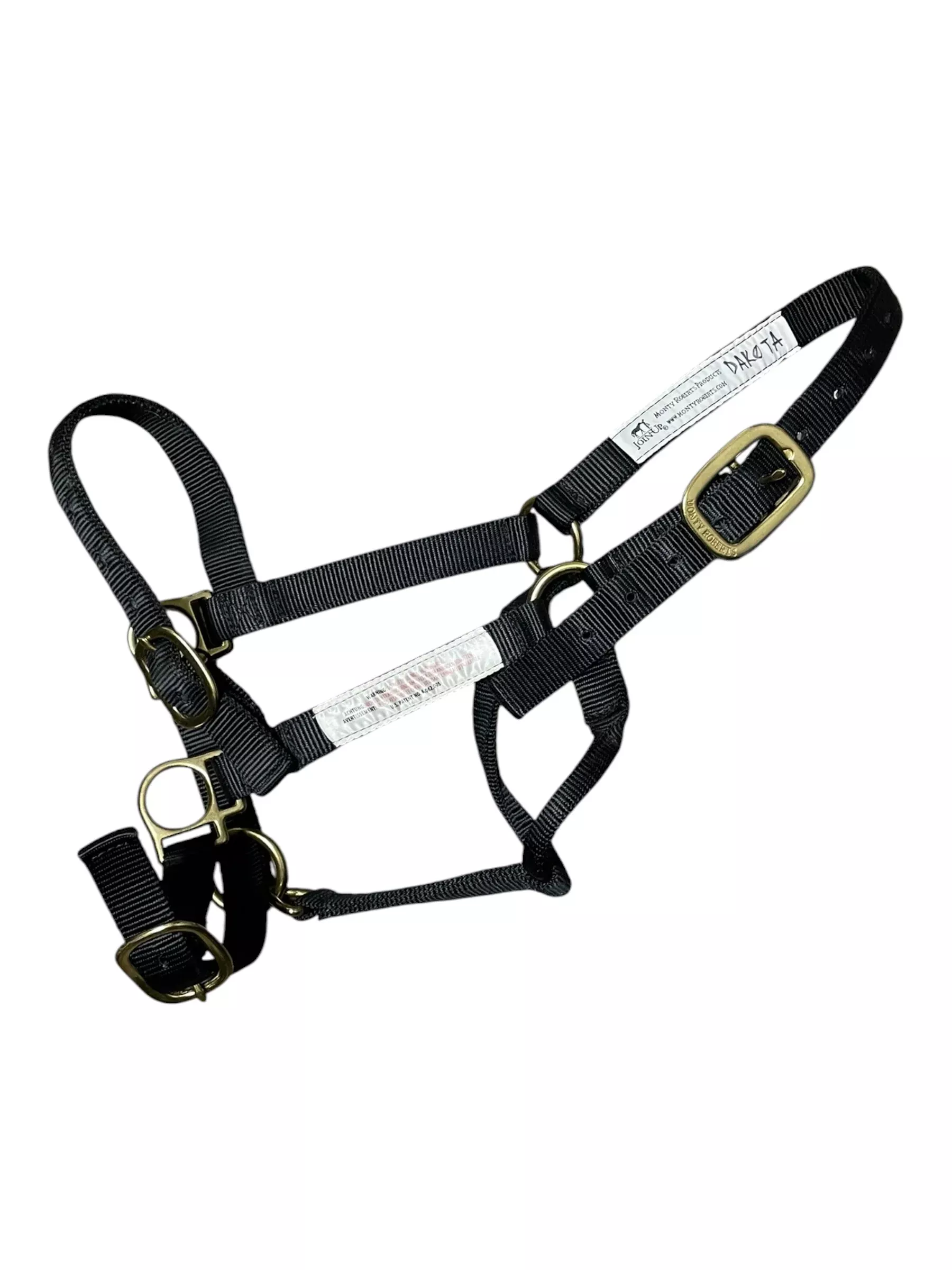 Nylon Halter - Black - Estimated C/S - USED