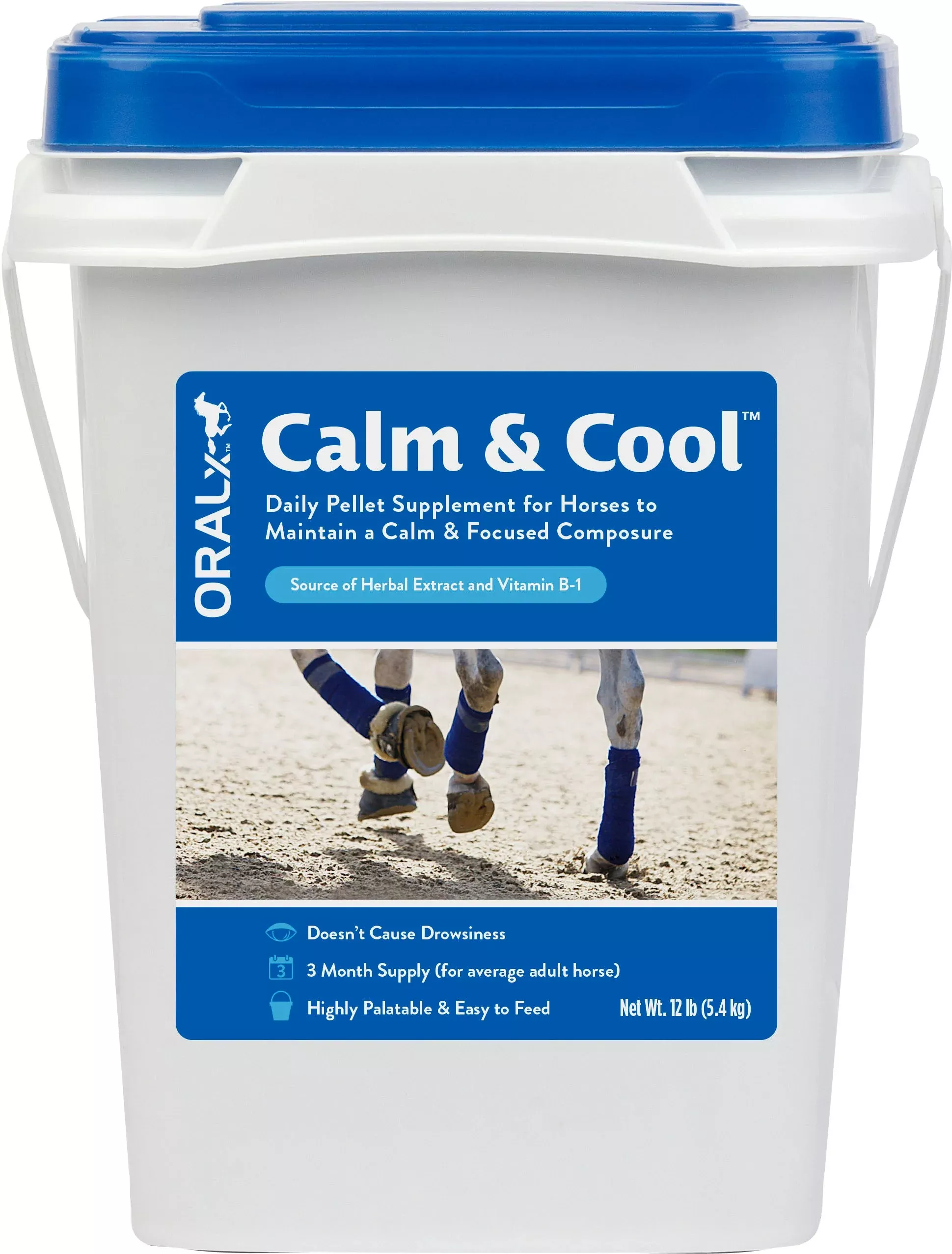 OralX Calm & Cool Equine Pellets 12 lb