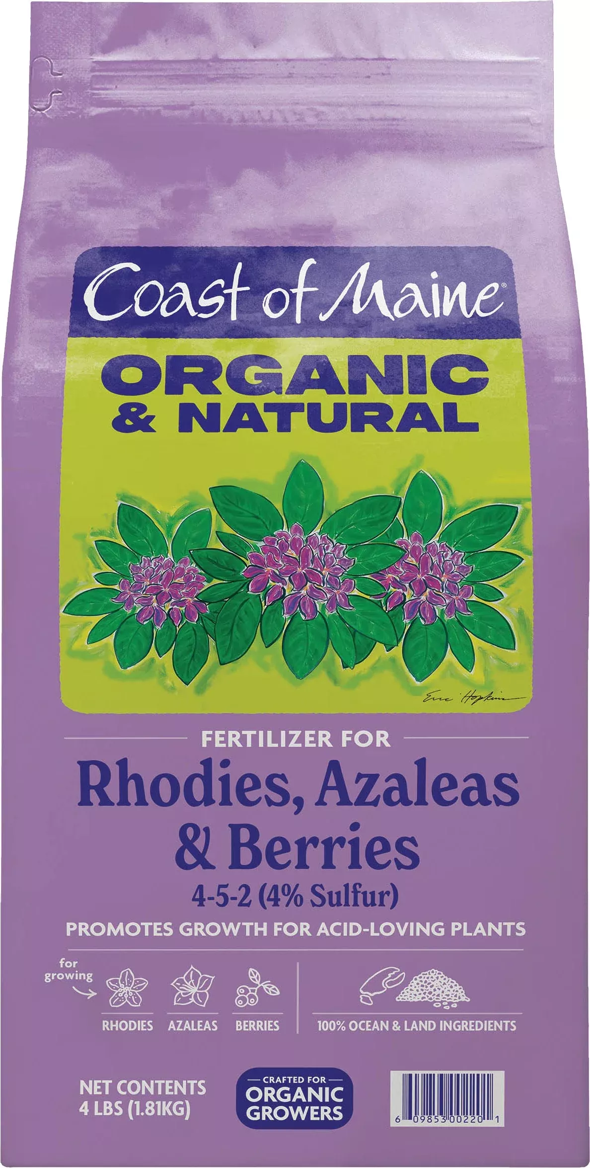 Organic & Natural Fertilizer for Azalea & Holly 4 LB
