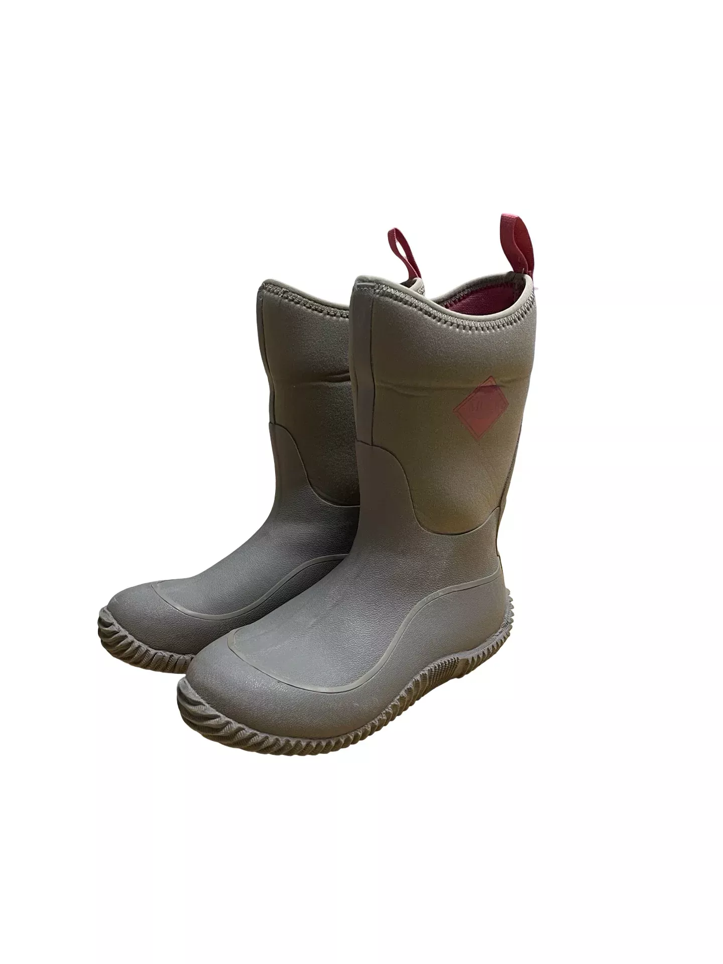 Original Muck Boots - Gray/Pink - Kids 4 - USED