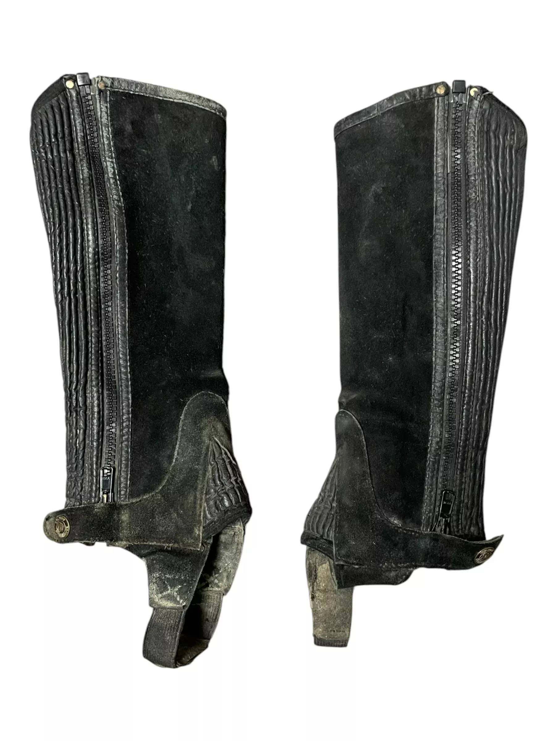 Ovation Half Chaps - Black - XS Short - USED