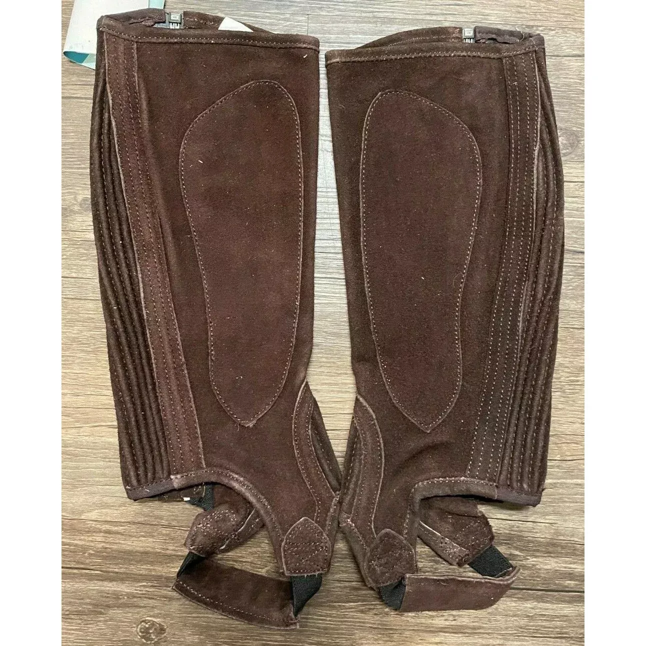 Ovation Half Chaps -Brown - B 12/14 - USED