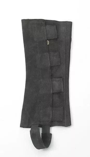 Ovation Ladies Suede Hook & Loop Closure Half Chaps