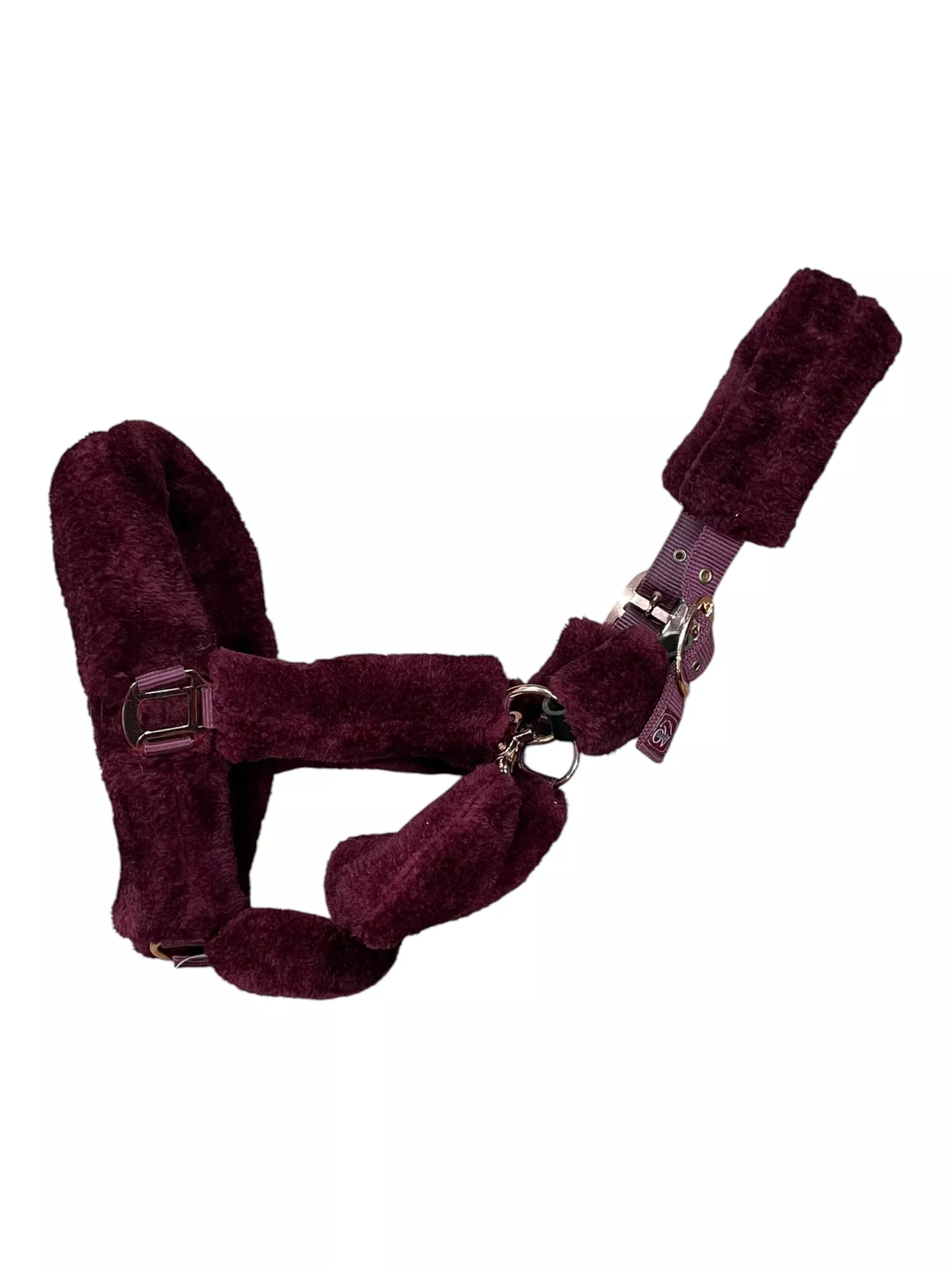 Ovation Shipping Halter - Burgundy - Horse - USED