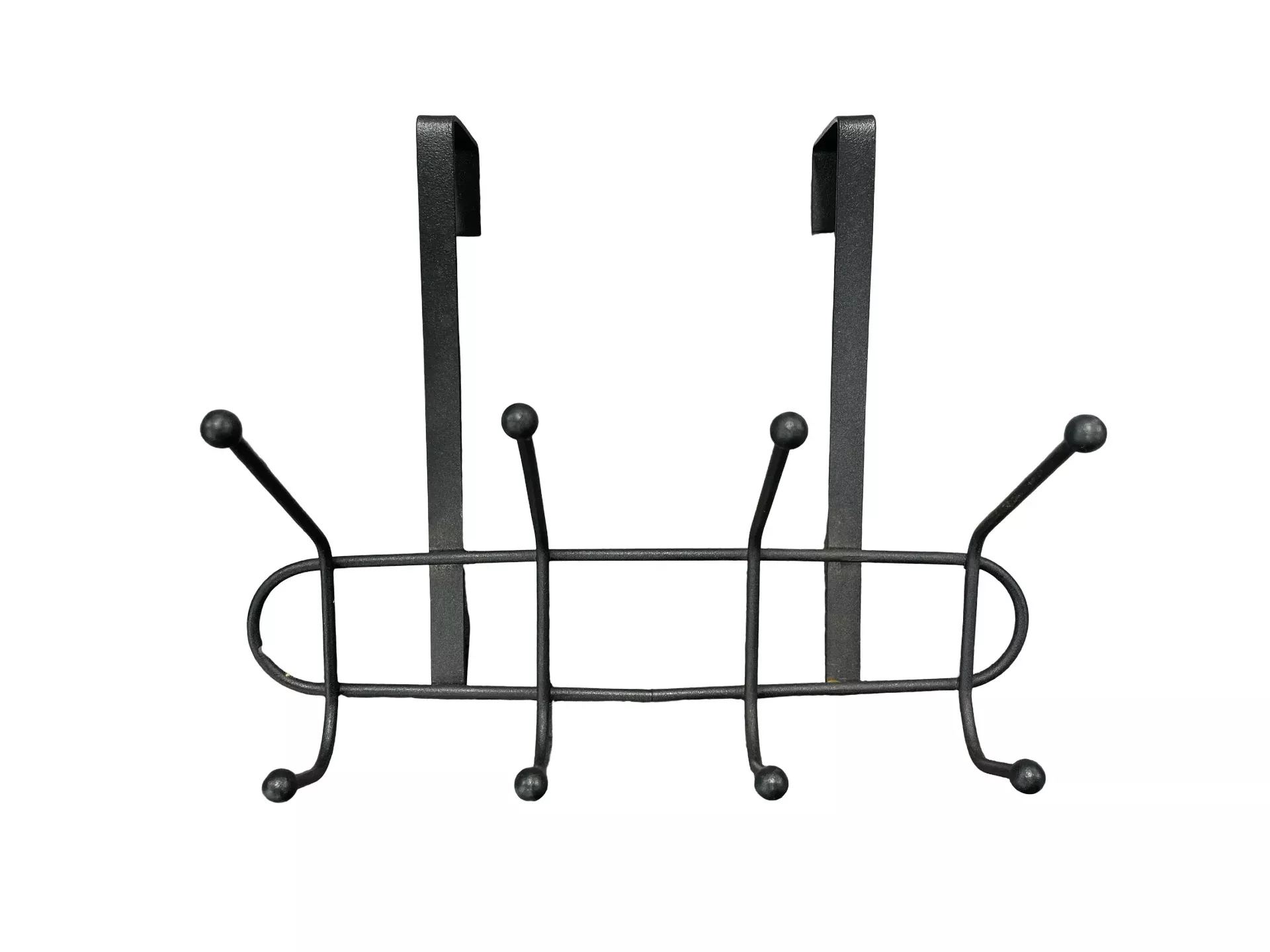 Over-Wall Hanging Hooks - Black - Approx 9" Long - USED