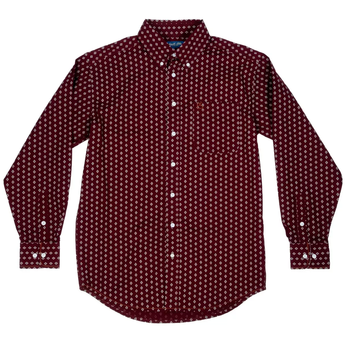 Panhandle Slim Men's Geo Print Button Down Shirt