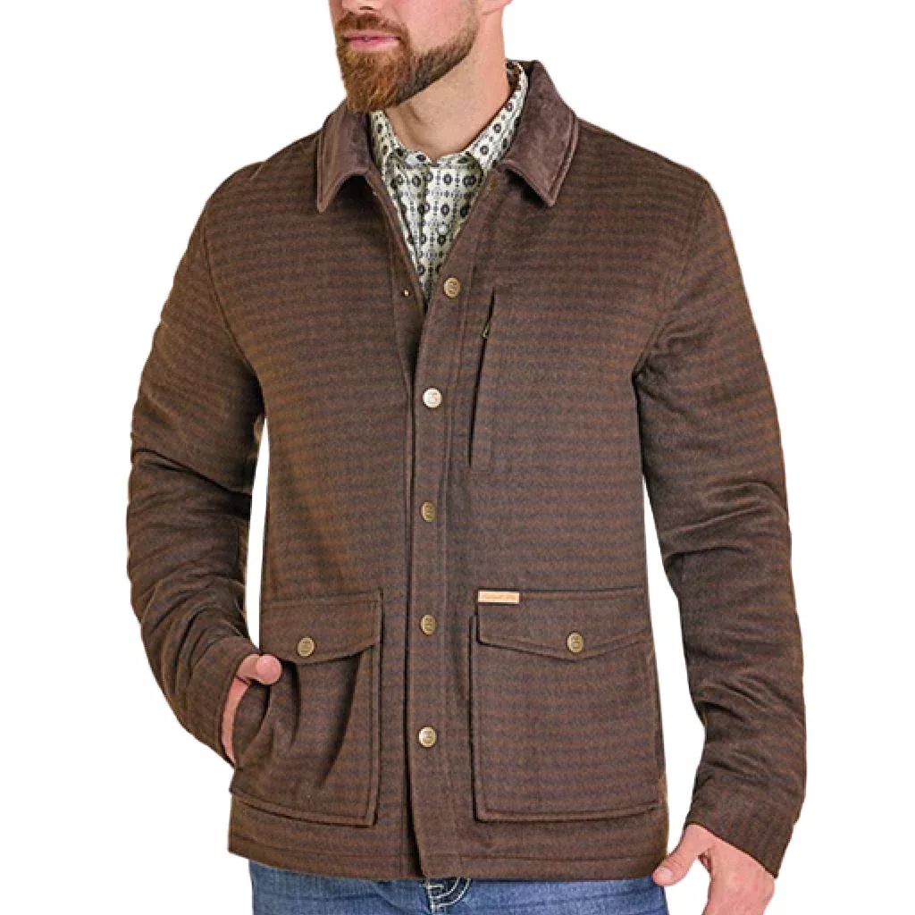 Panhandle Slim Men's Micro Check Wool Jacket - FINAL SALE