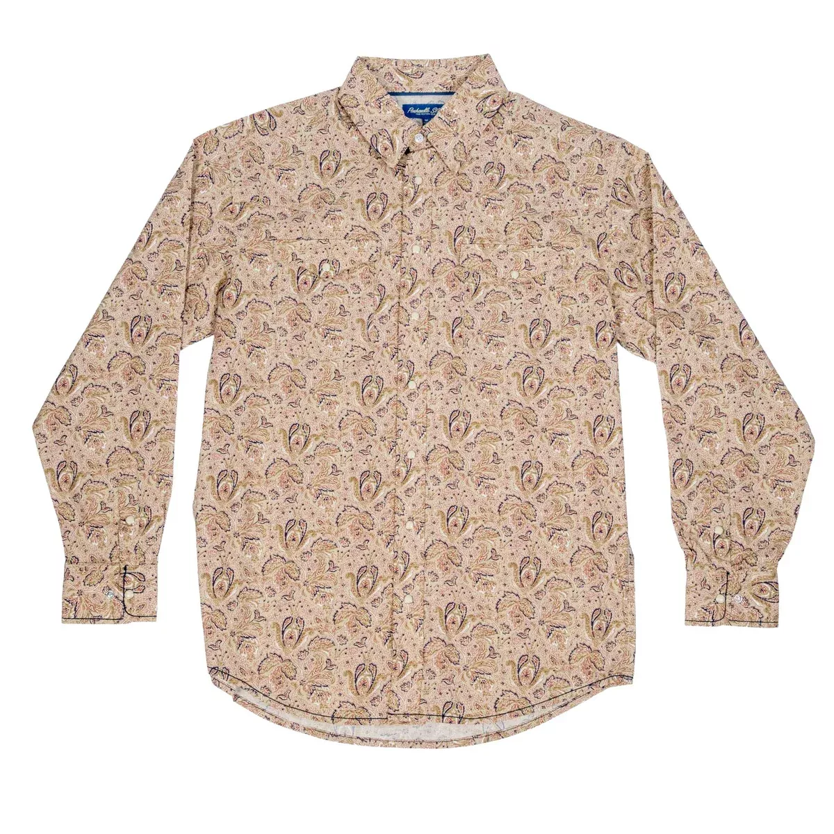 Panhandle Slim Men's Paisley Print Pearl Snap Western Shirt