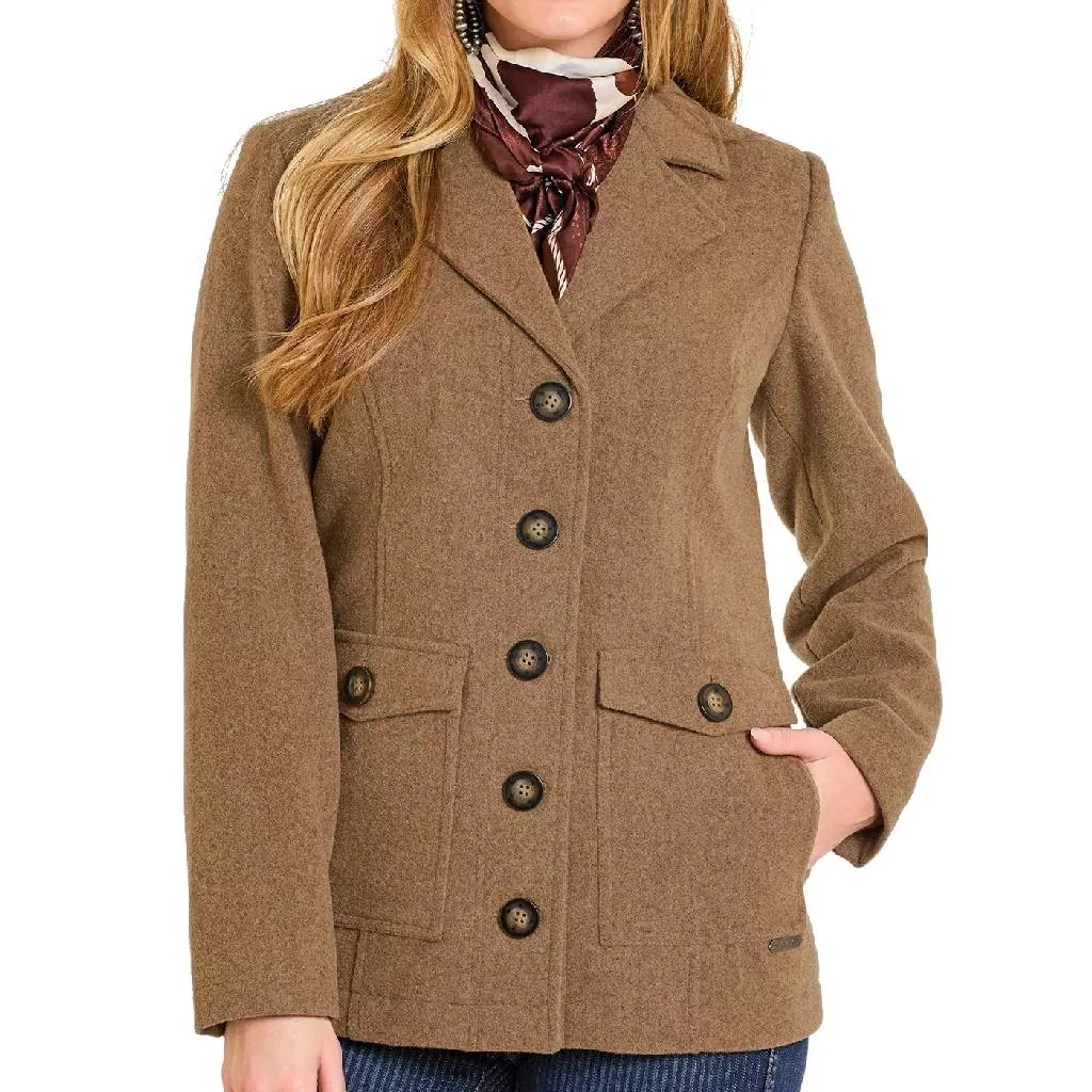 Panhandle Slim Women's Heather Wool Coat - FINAL SALE