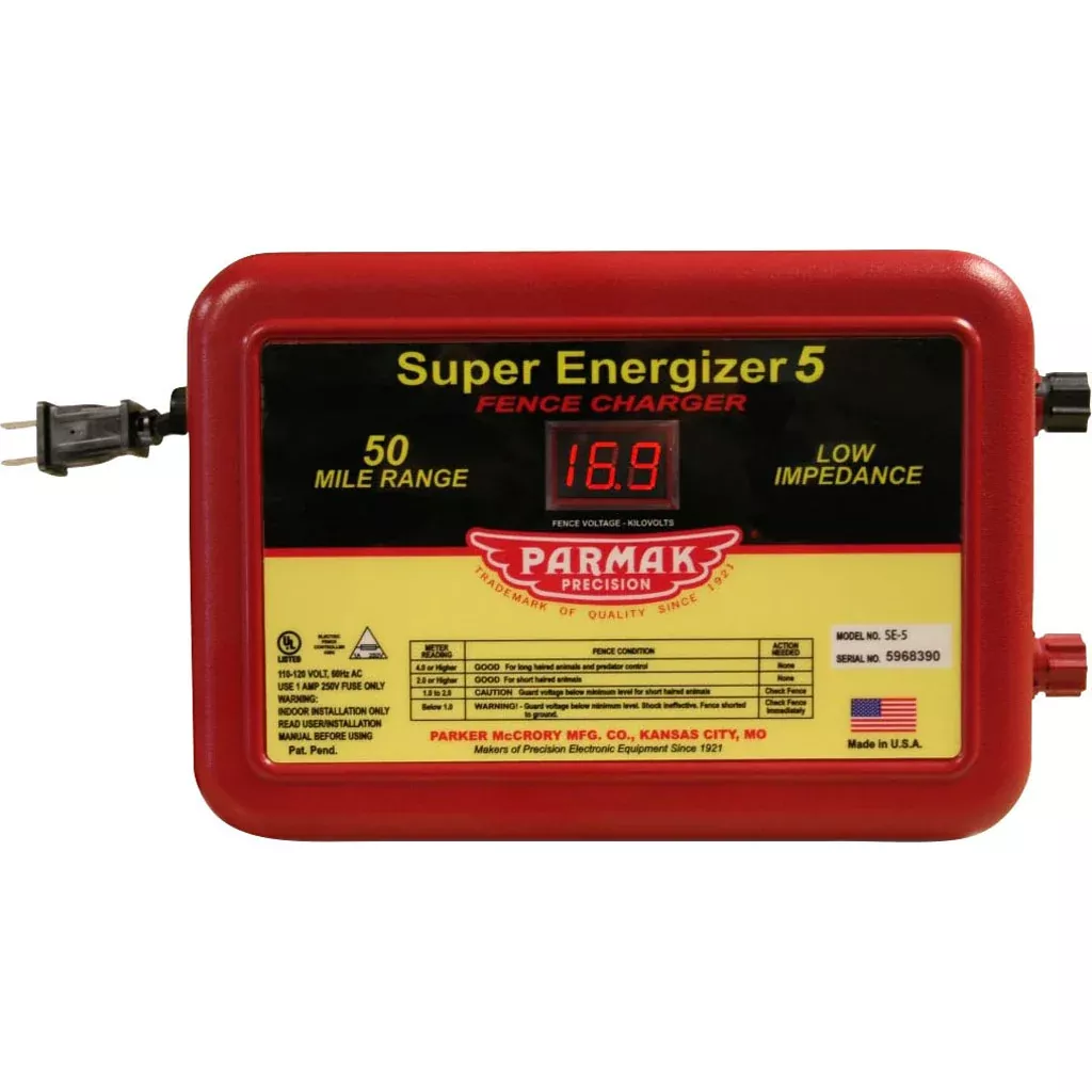 Parmak 50-Mile Electric Fence Controller