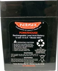 Parmak 6V Replacement Battery