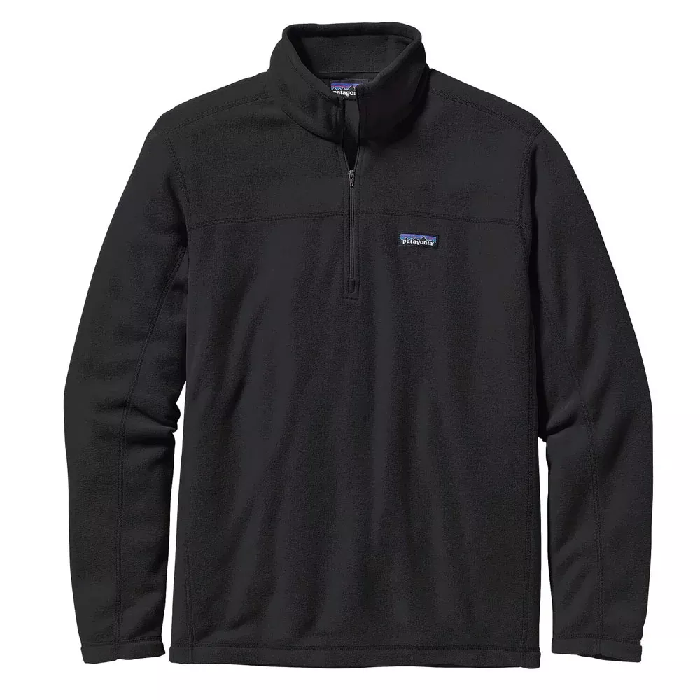 Patagonia Men's Micro D Black Fleece Pullover