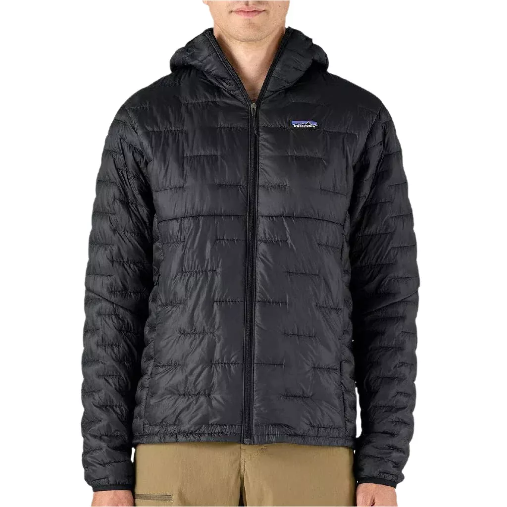 Patagonia Men's Micro Puff Hoodie - Black