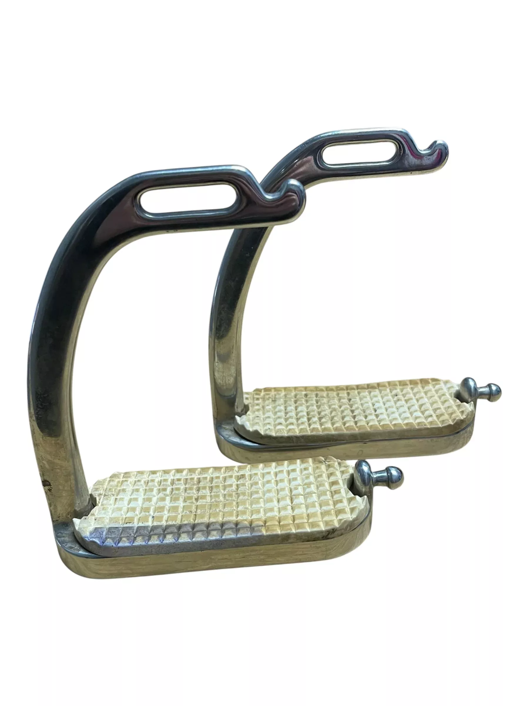 Peacock Stirrups - SS - 4.5" - USED
