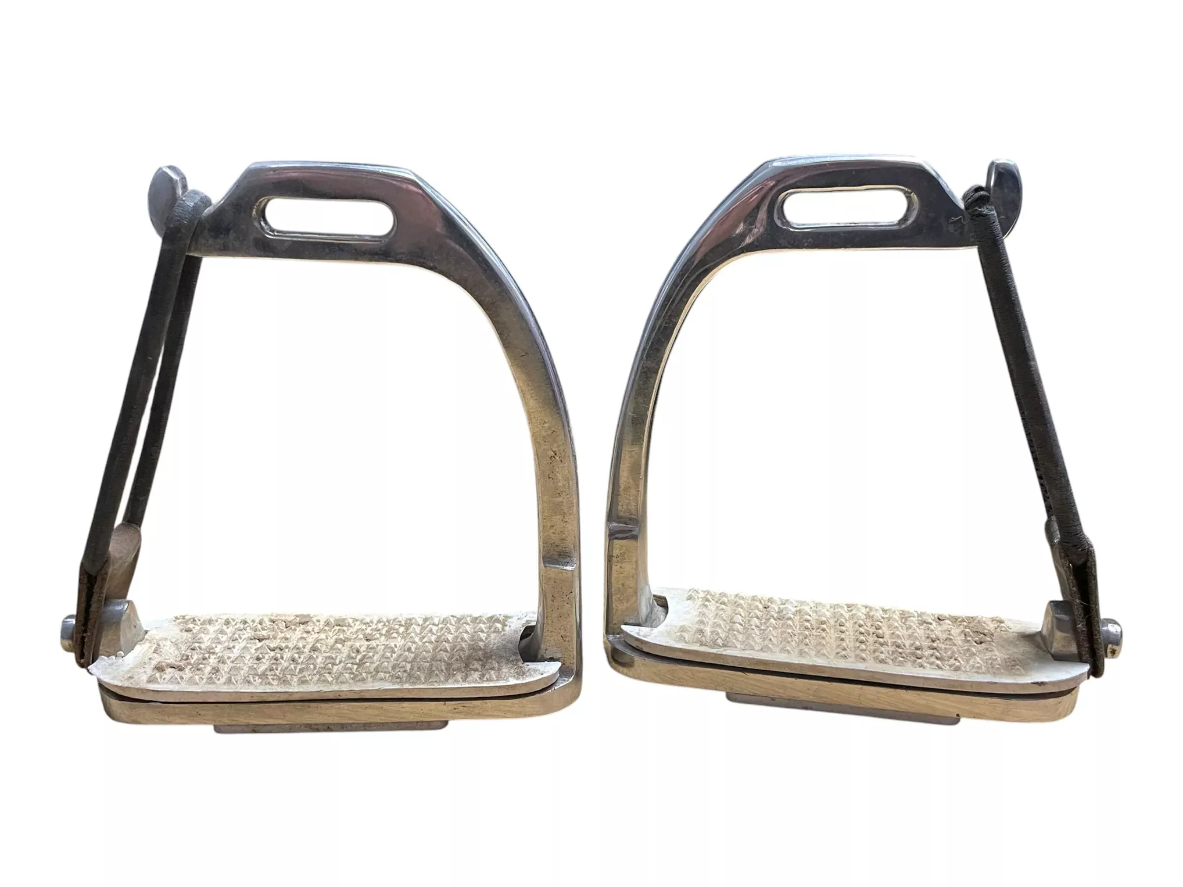 Peacock Stirrups - SS - Approx 4 3/4" - USED